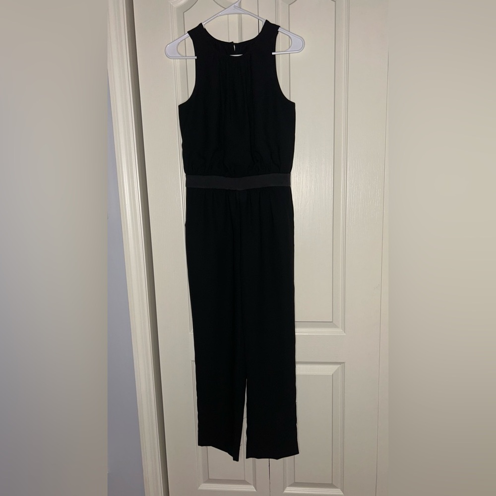 Garnet Hill Black Pantsuit